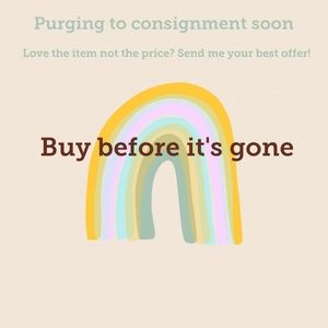 Everything for a limited time!